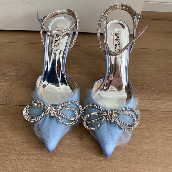 Badgley Mischka Shoes - Badgley Mischka blue heels